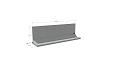 Keerwand 125 x 400 x 98cm