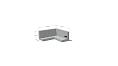 Keerwand Hoek 40 x 100/100 x 40cm