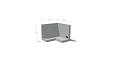 Keerwand Hoek 75 x 100/100 x 50cm