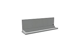 Keerwand 125 x 400 x 98cm