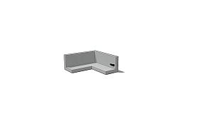 Keerwand Hoek 40 x 100/100 x 40cm