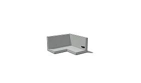 Keerwand Hoek 50 x 100/100 x 50cm