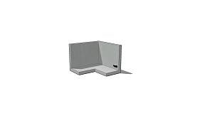 Keerwand Hoek 75 x 100/100 x 50cm