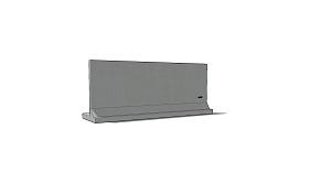 Silowand 150 x 400 x 108cm