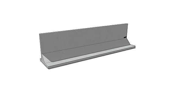 Keerwand 100 x 400 x 80cm