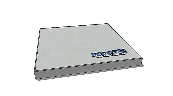 Betonplaat 200 x 200 x 16cm