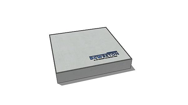 Betonplaat 100 x 100 x 16cm